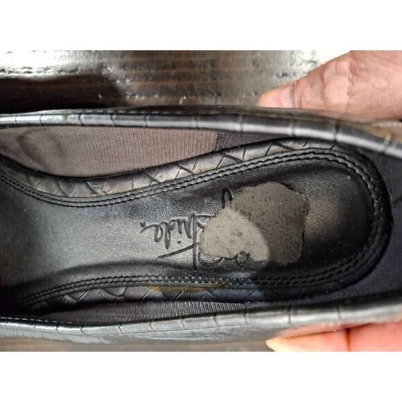 EUC LifeStride Metallic Gray Slip-on Pumps/Pre-owned, Sz. 7.5M - Picture 11 of 11